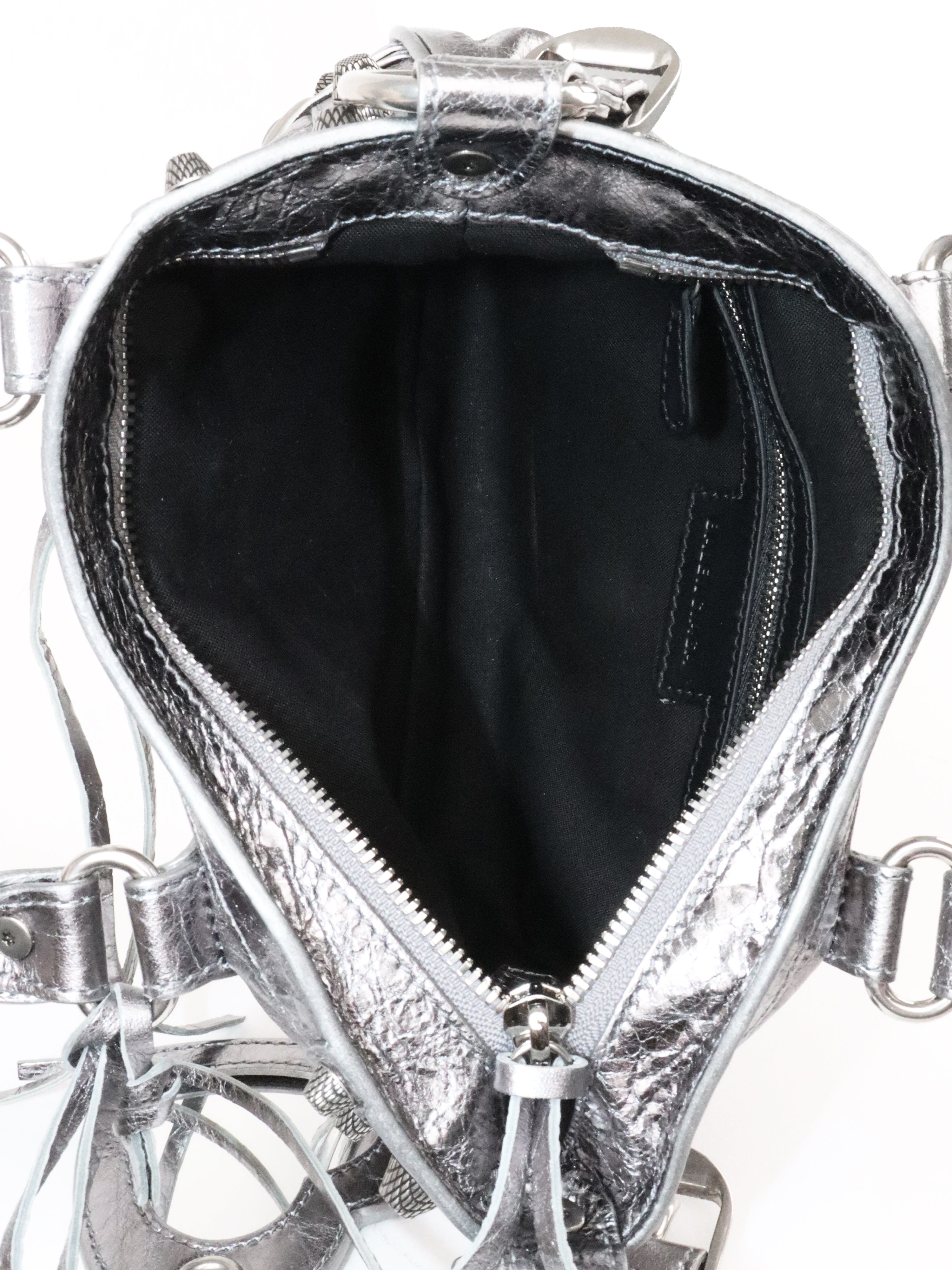 Balenciaga Mini Steel Grey Le City Bag