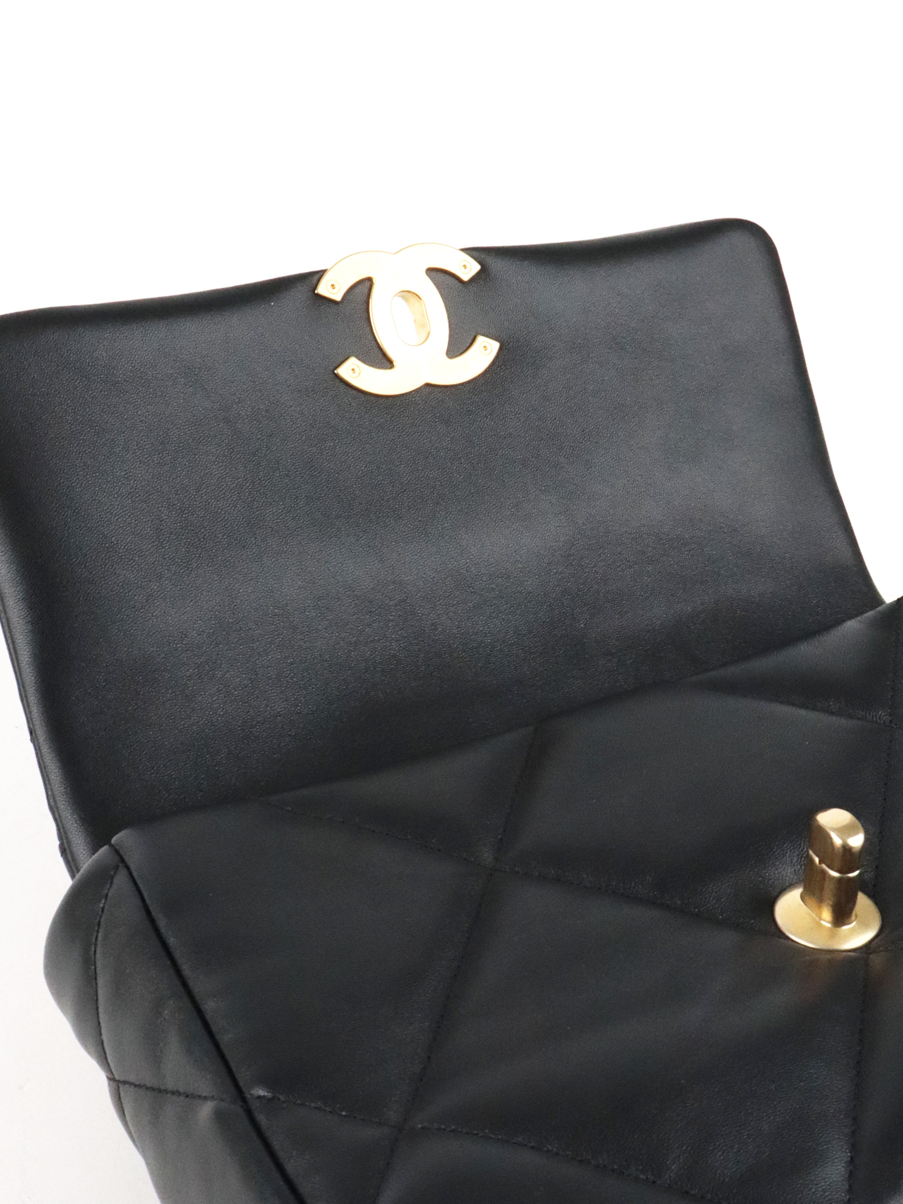 Chanel Small Black C19 Bag