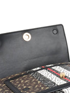 Burberry Monogram Stripe E-Canvas Note Crossbody Bag