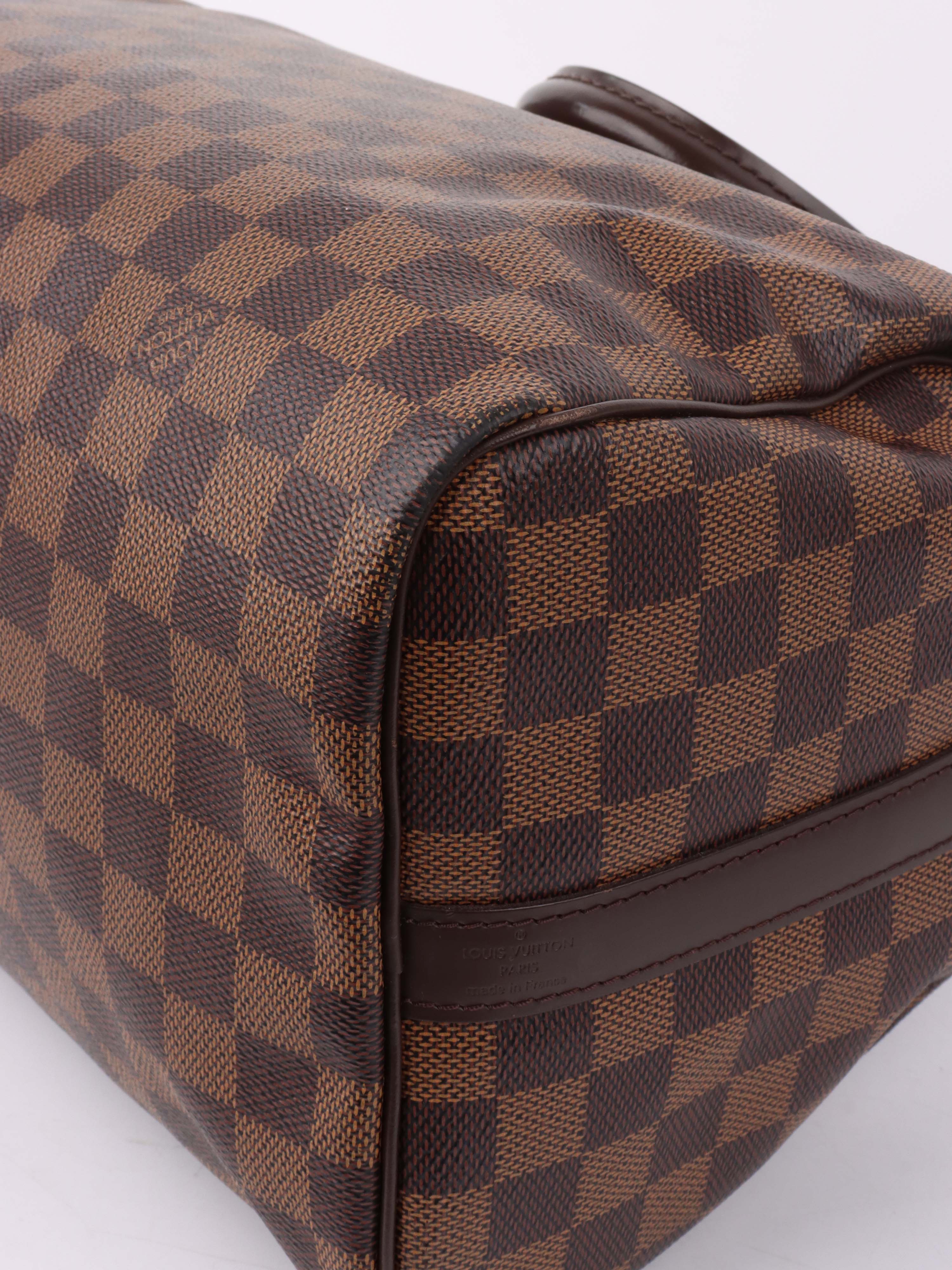 Louis Vuitton Damier Ebene Bandouliere Speedy 30