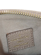 Louis Vuitton Cream Empreinte Nano Speedy Bag