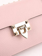 Valentino Rose Quartz Rockstuds Crossbody Bag