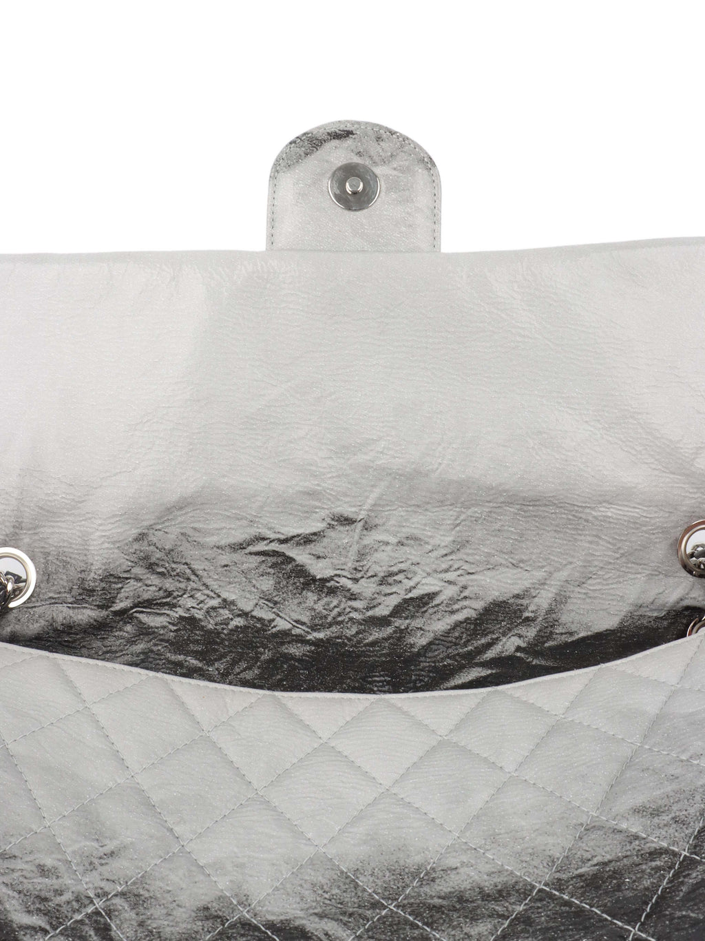 Chanel Melrose Degrade Jumbo Flap Bag SHW