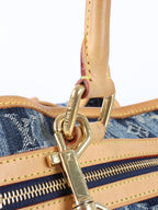 Louis Vuitton Vintage Cabas Raye 2006 Tote Bag.