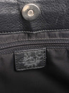 Dior Black Vintage Canvas Pocket Bag.