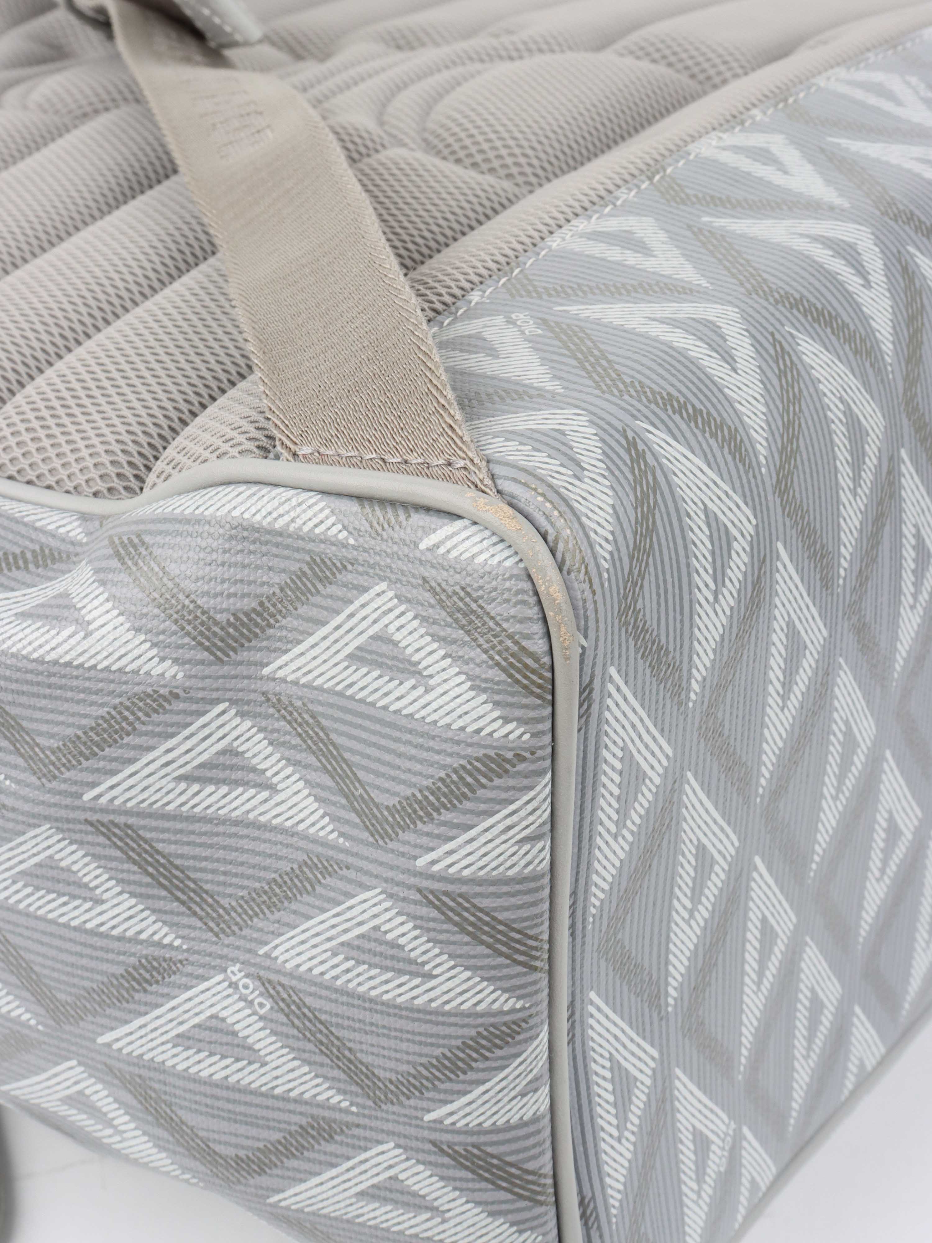 Dior Silver 'Hit The Road' Backpack.