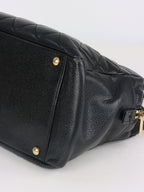 Chanel Vintage Black Petite Caviar Timeless Tote.
