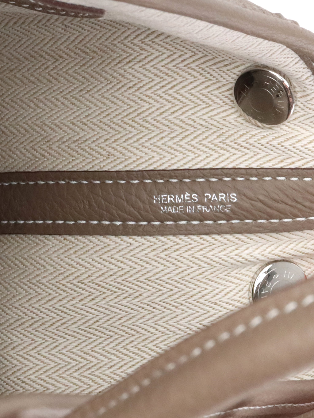 Hermes Etoupe Togo Sac Neo Garden Party 23