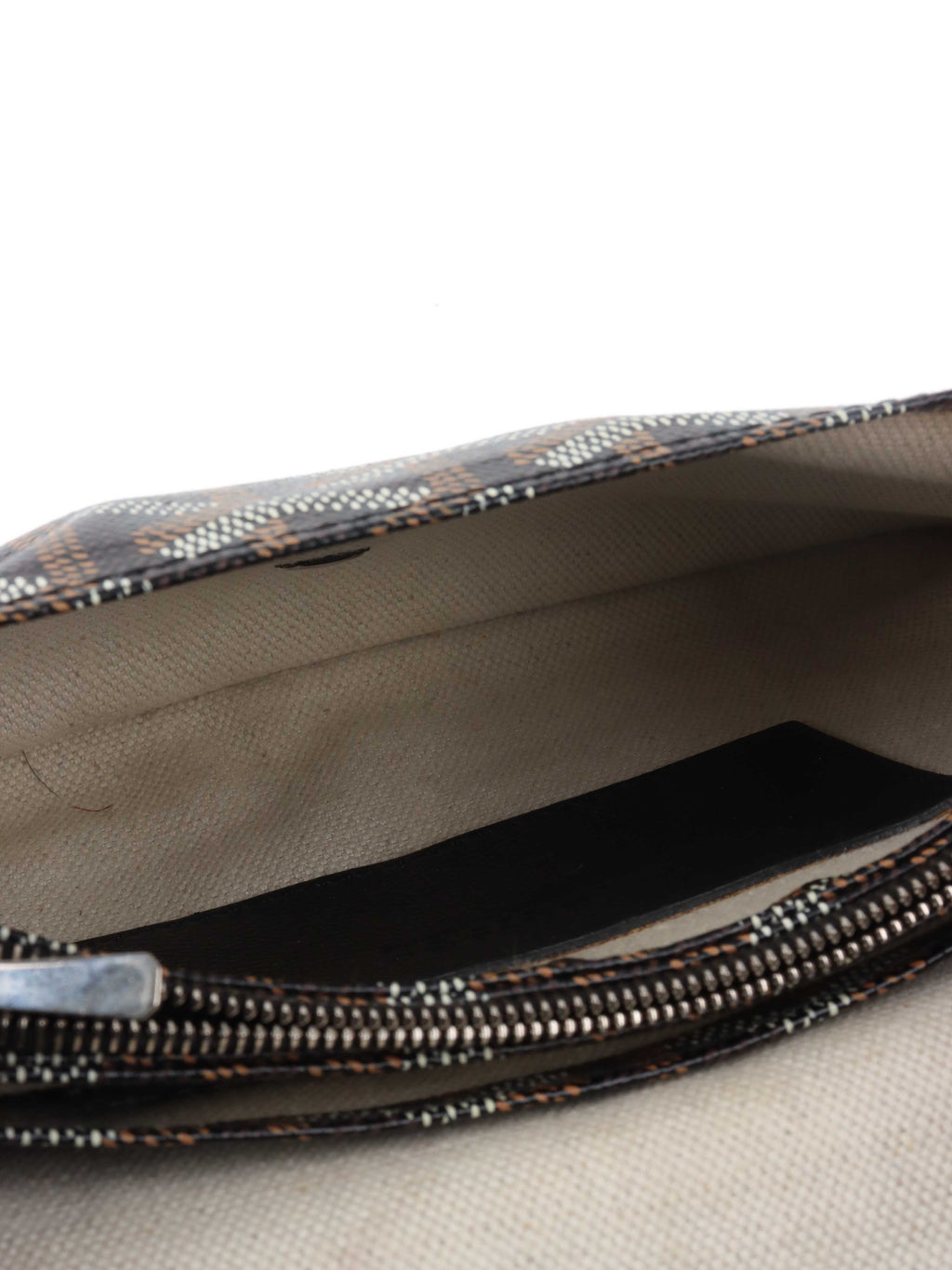 Goyard Black Plumet Pocket Wallet.