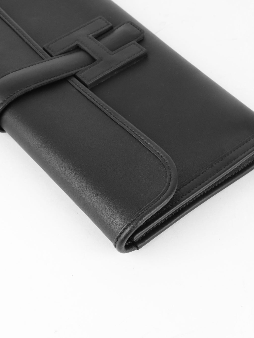 Hermes Noir Swift Jige Elan 29 Clutch