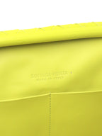 Bottega Veneta Green Kiwi Intrecciato Clutch