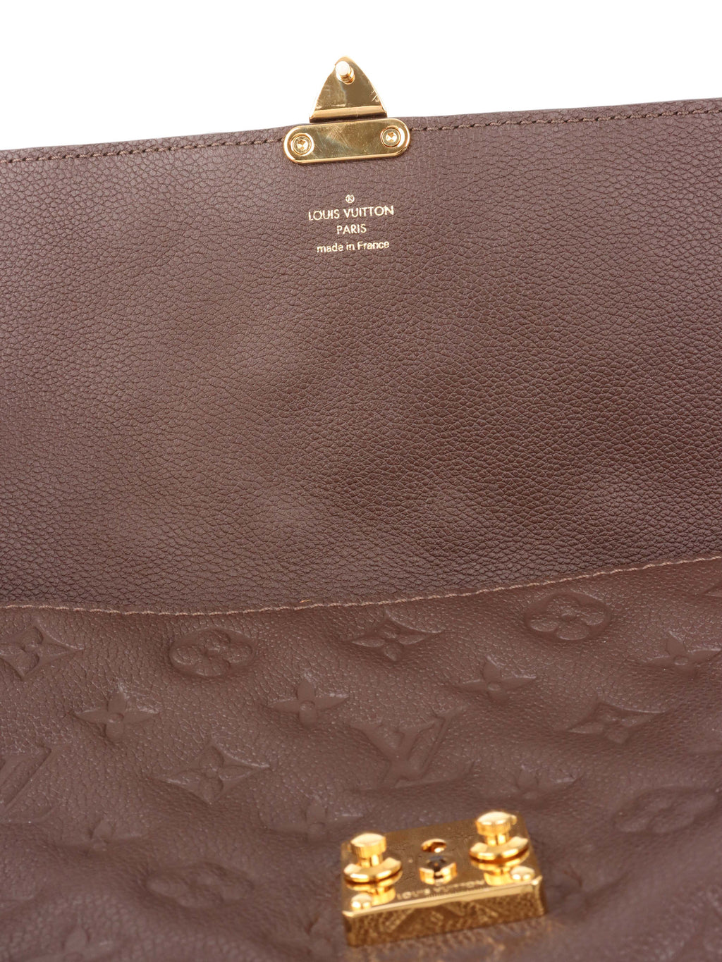 Louis Vuitton Brown Fascinante Empreinte Monogram Bag.