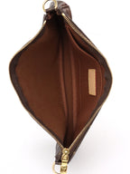 Louis Vuitton Khaki Multi Pochette Monogram Accessoires