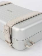 Dior x RIMOWA Silver Personal Clutch Case.