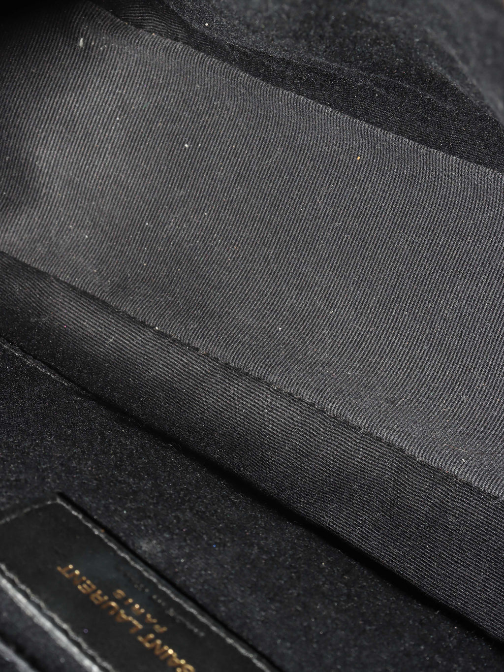 Saint Laurent Black Lou Camera Bag.