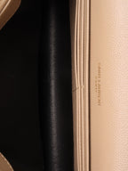 Saint Laurent Small Beige Kate Bag with Tassel