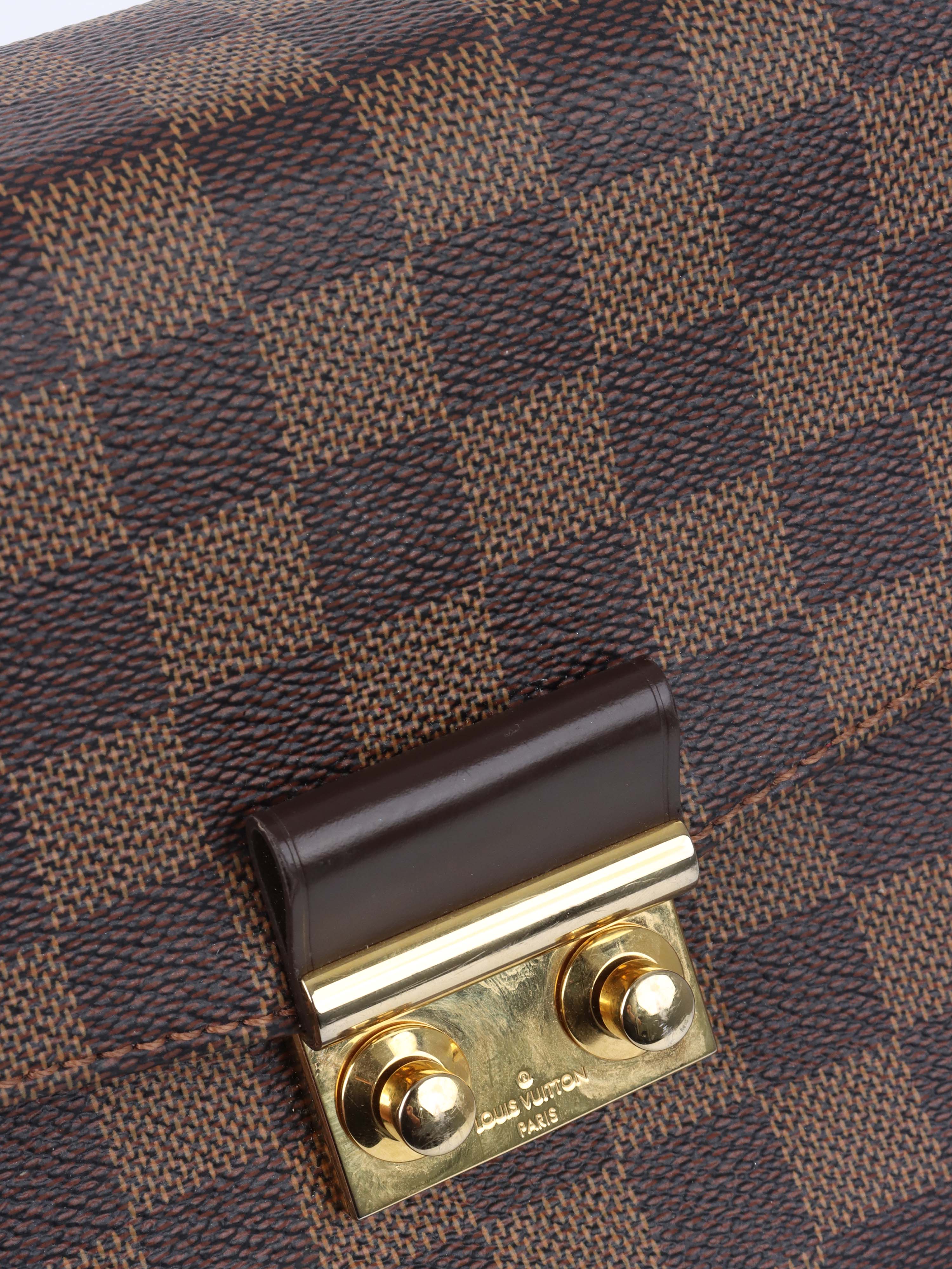 Louis vuitton Damier Ebene Croisette Bag.