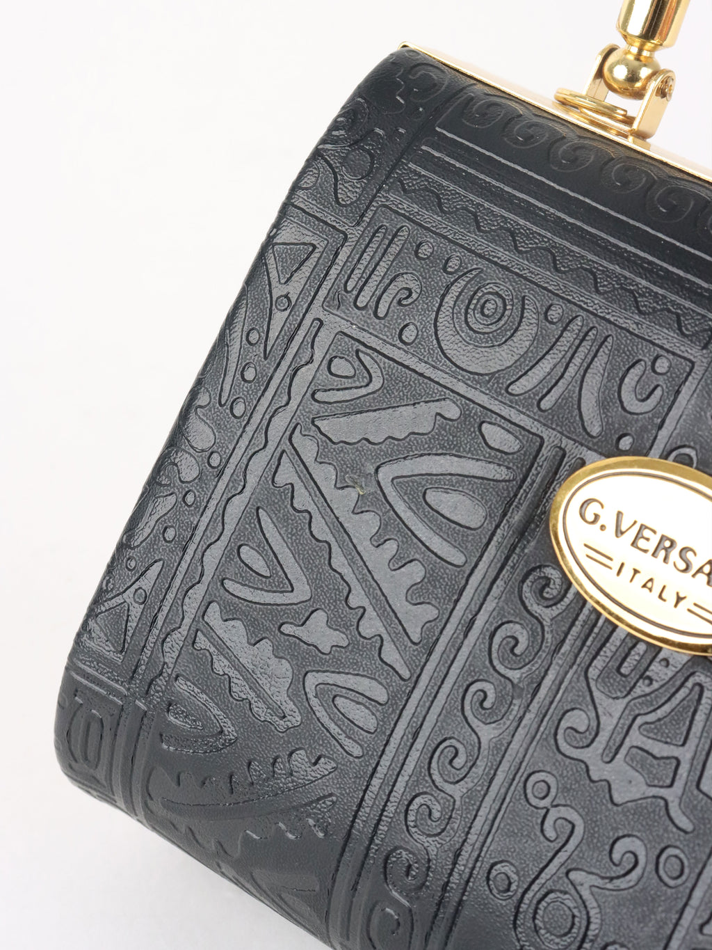 Gianni Versace Black Clutch Bag