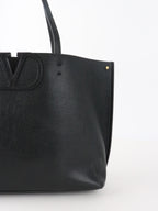 Valentino Black VLogo Fillme Tote