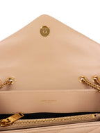 Saint Laurent Small Beige Loulou Bag.