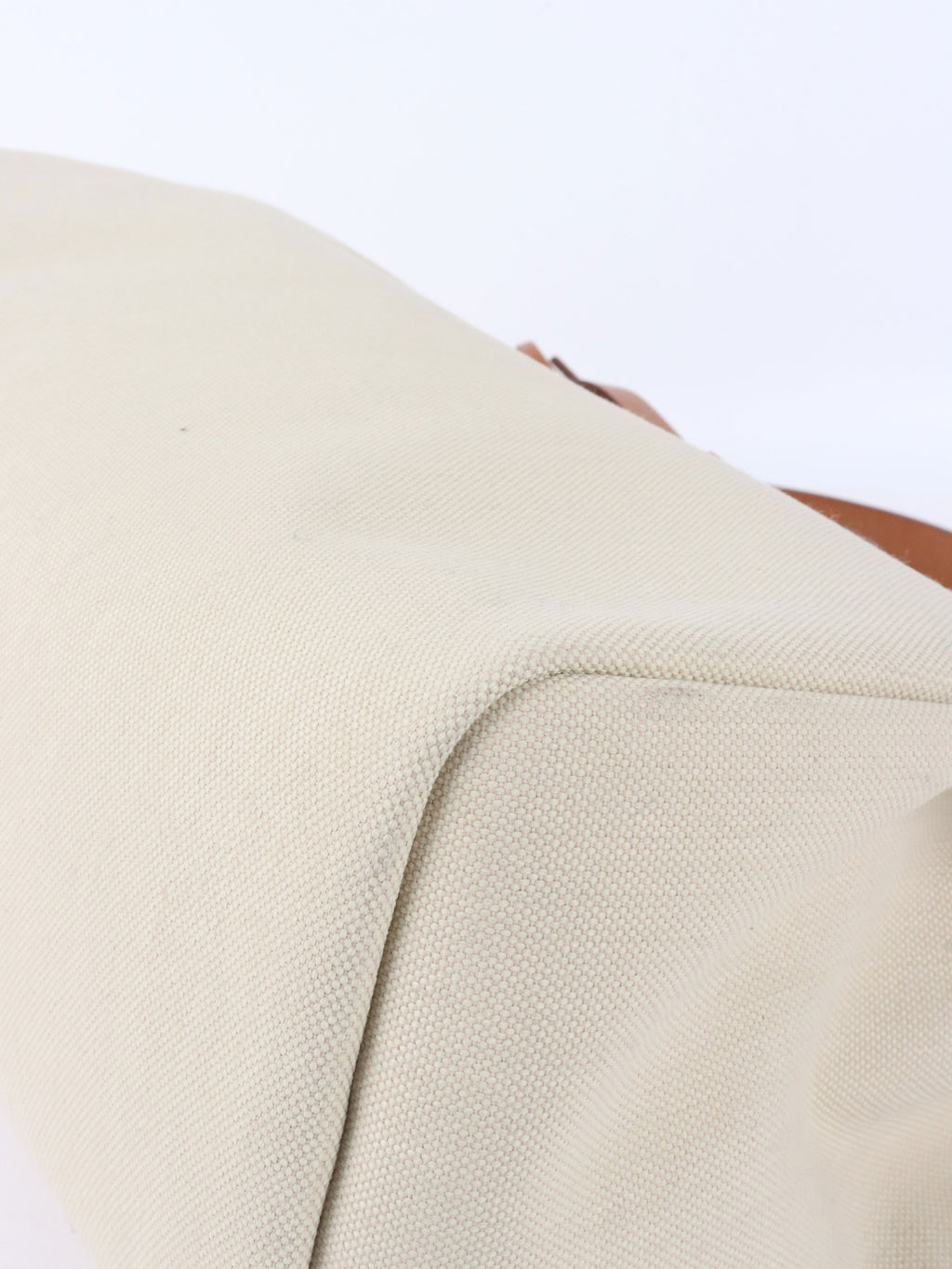 Hermes Ecru/ Beige/ Fauve Herbag Messenger 39 Bag U Stamp