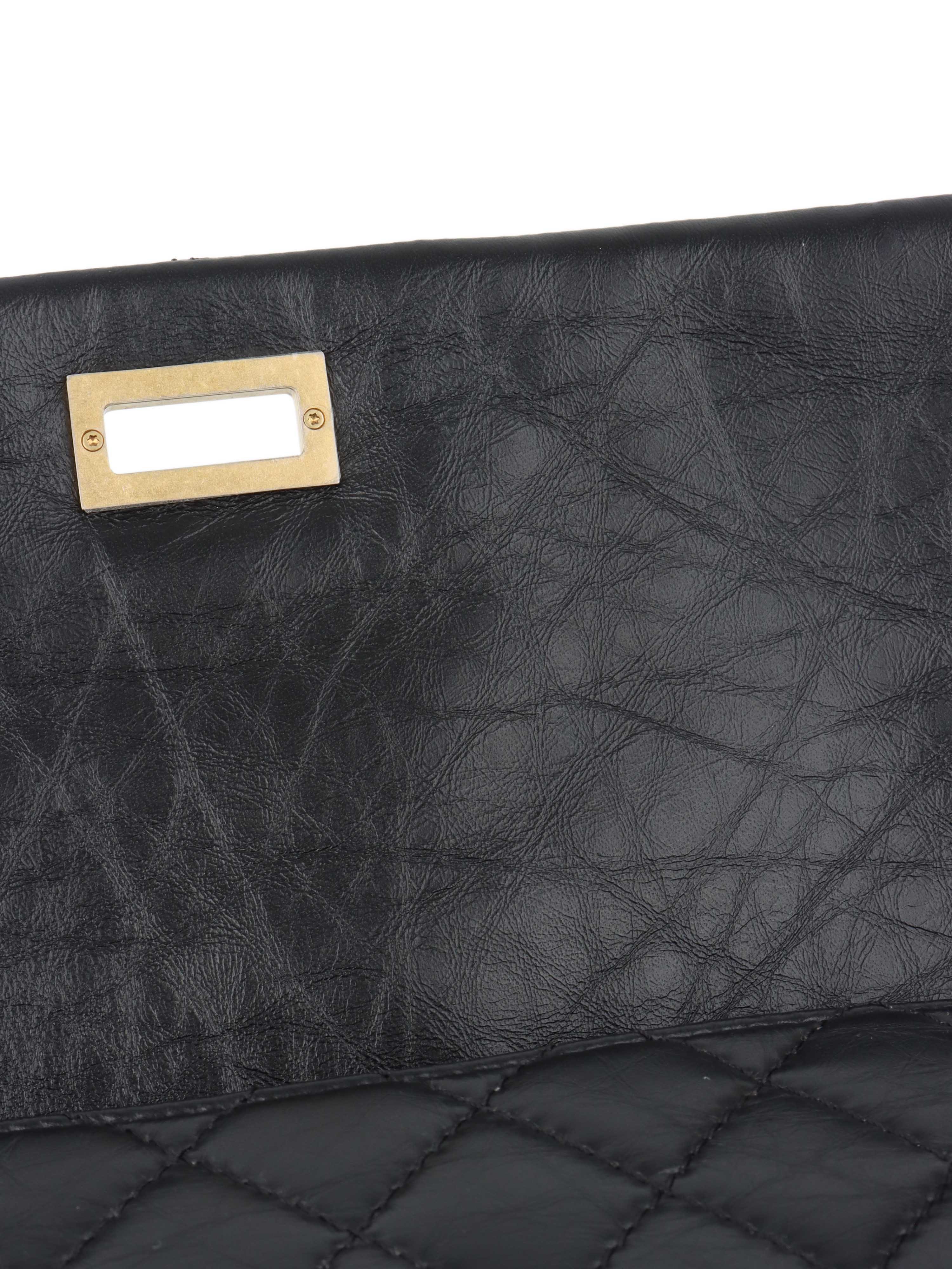 Chanel Black 2.55 Pouch.