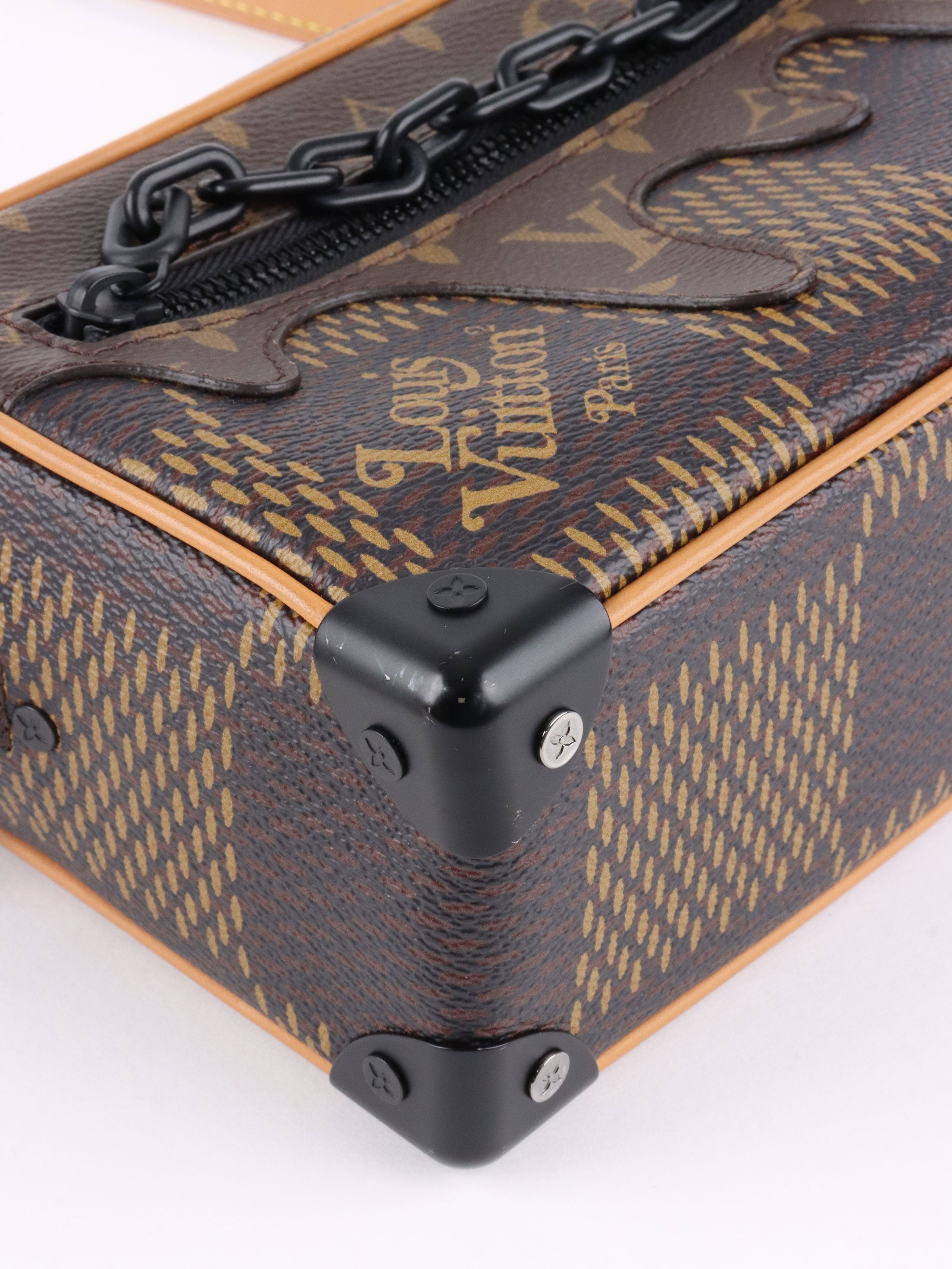 Louis Vuittonx Nigo Monogram Mini Soft trunk