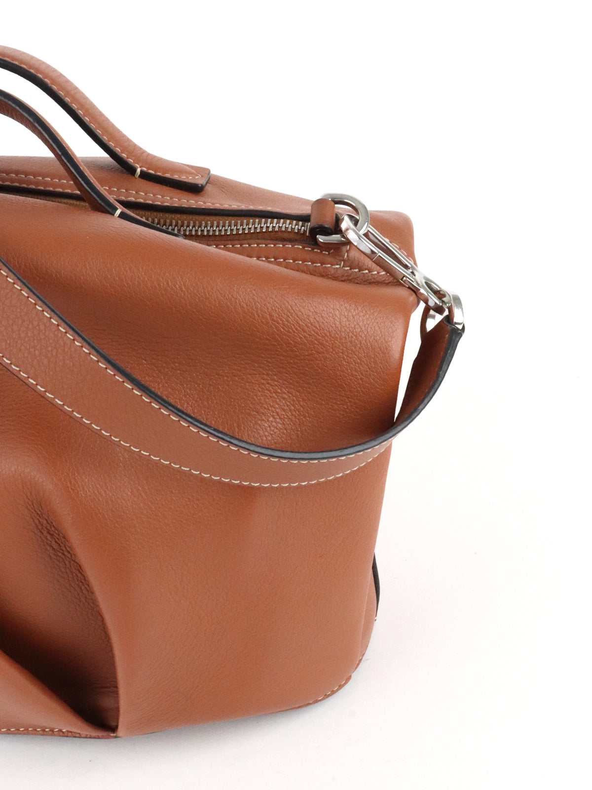 Loewe Tan Large Elephant Shoulder Bag
