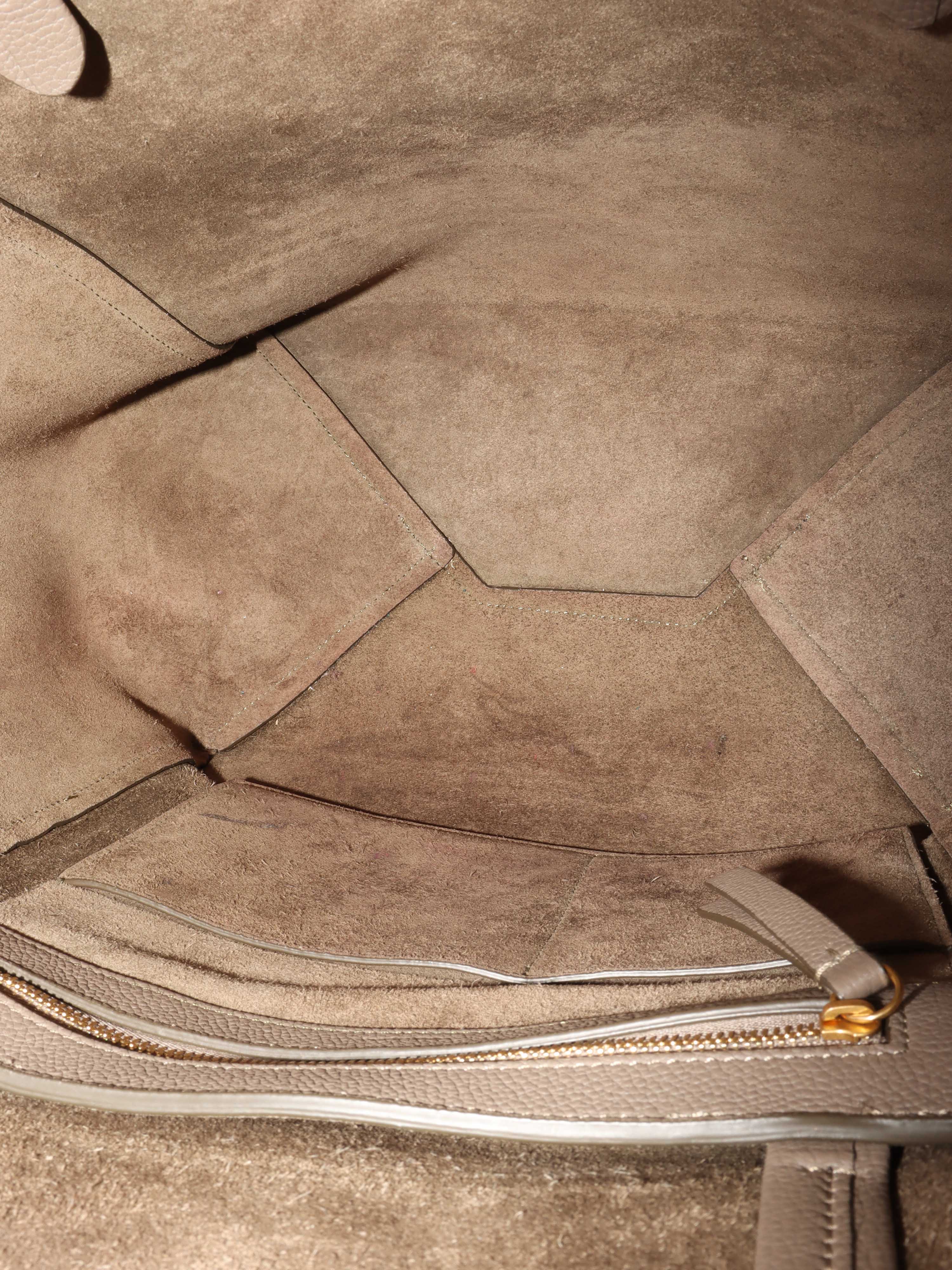 Celine Dark Grey Phantom Tote Bag.