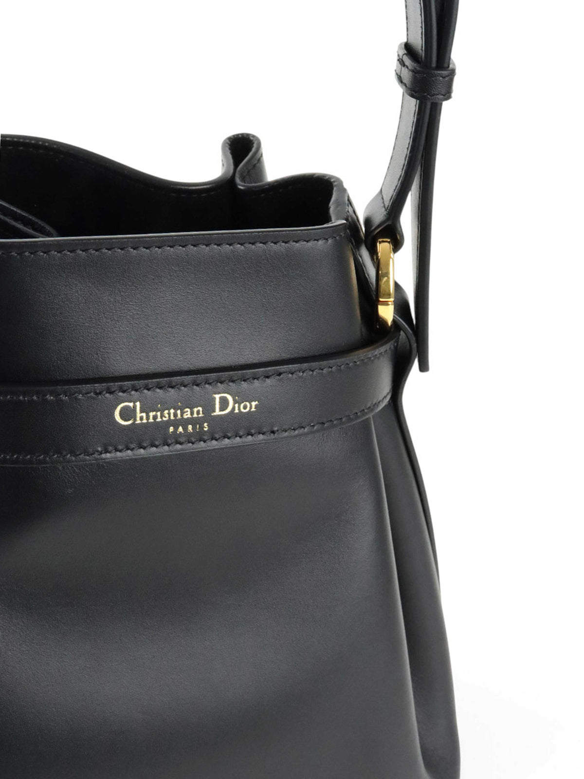 Dior Medium Black C'est Bucket Bag