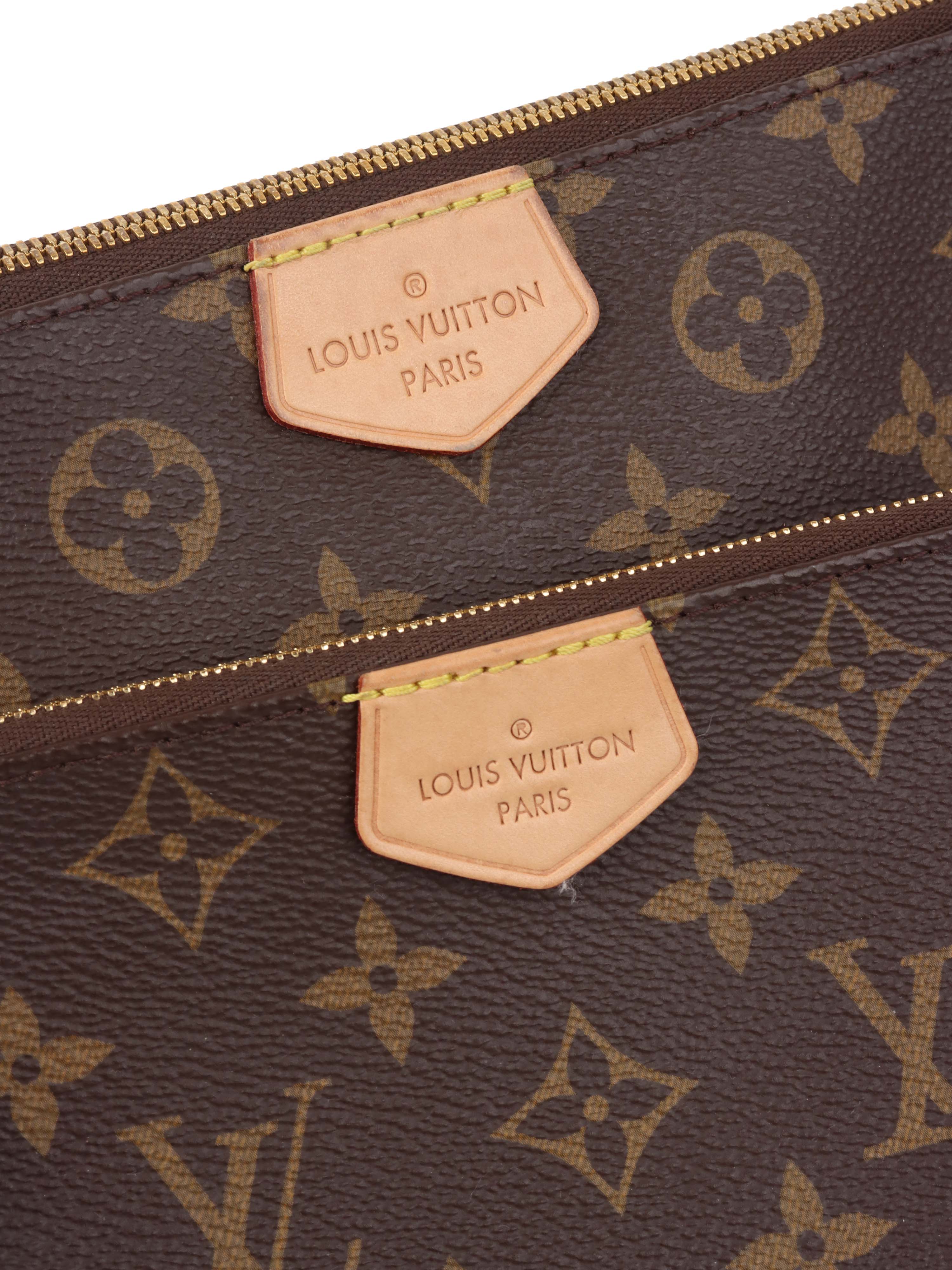 Louis Vuitton Khaki Multi Pochette Accessorises.