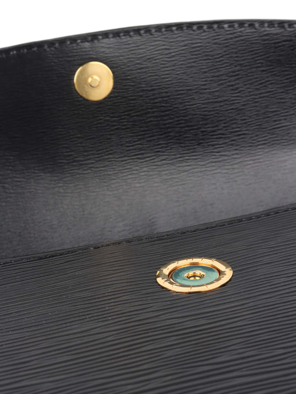 Louis Vuitton Black Bucci Epi Leather Shoulder Bag.