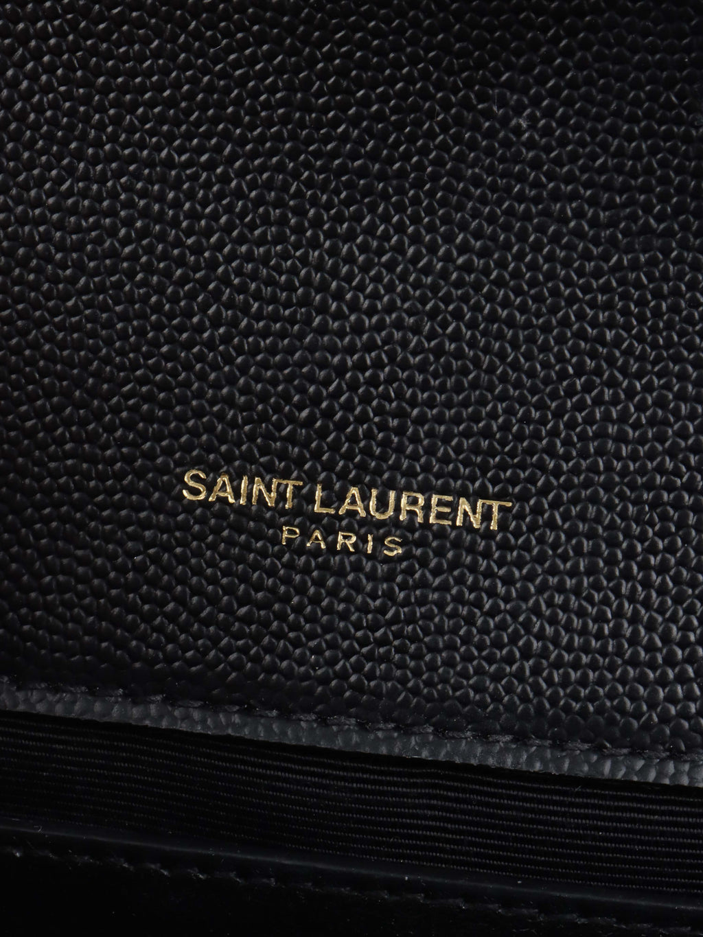 Saint Laurent Black Small Kate Tassel Shoulder Bag.