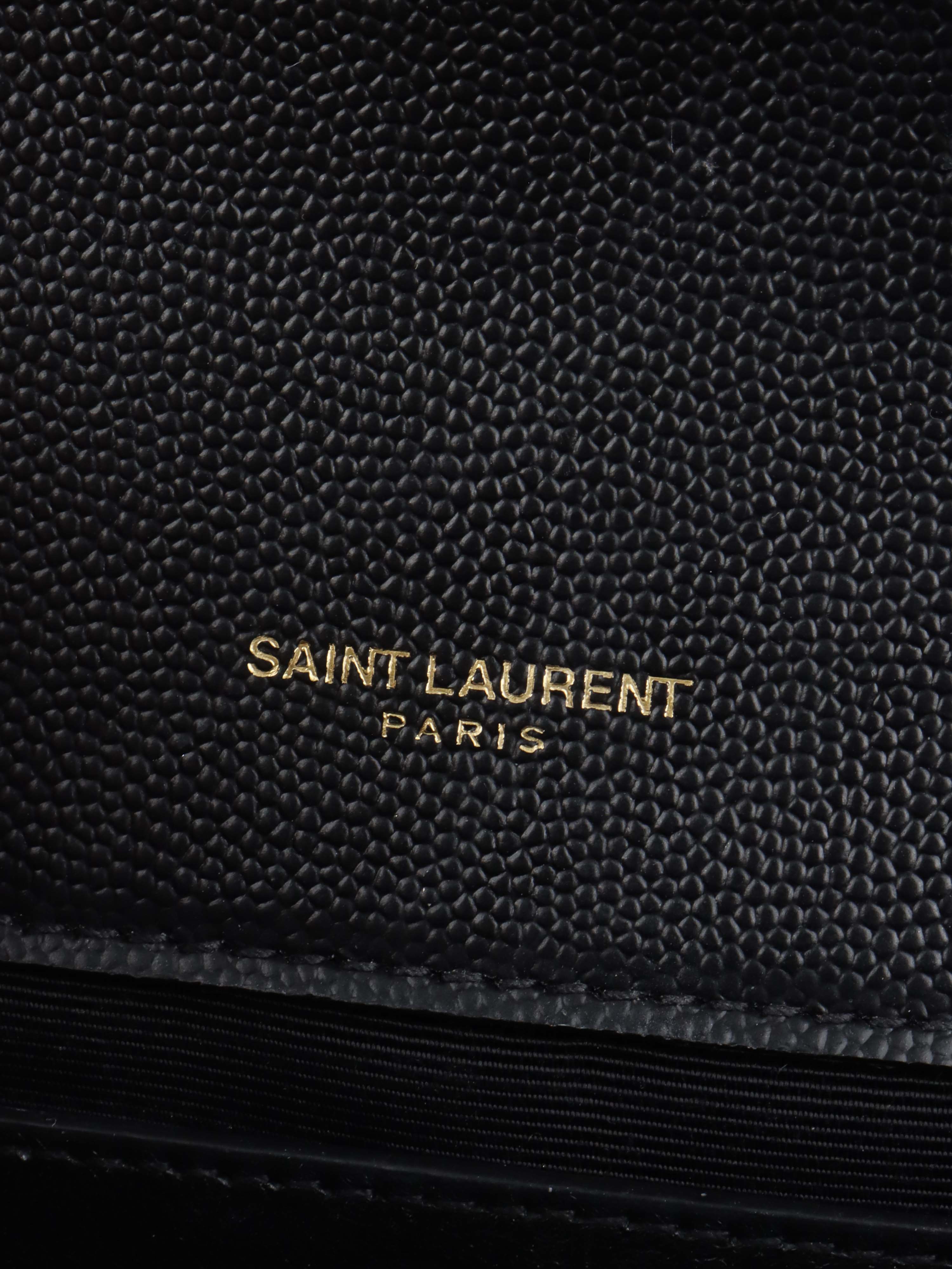 Saint Laurent Black Small Kate Tassel Shoulder Bag