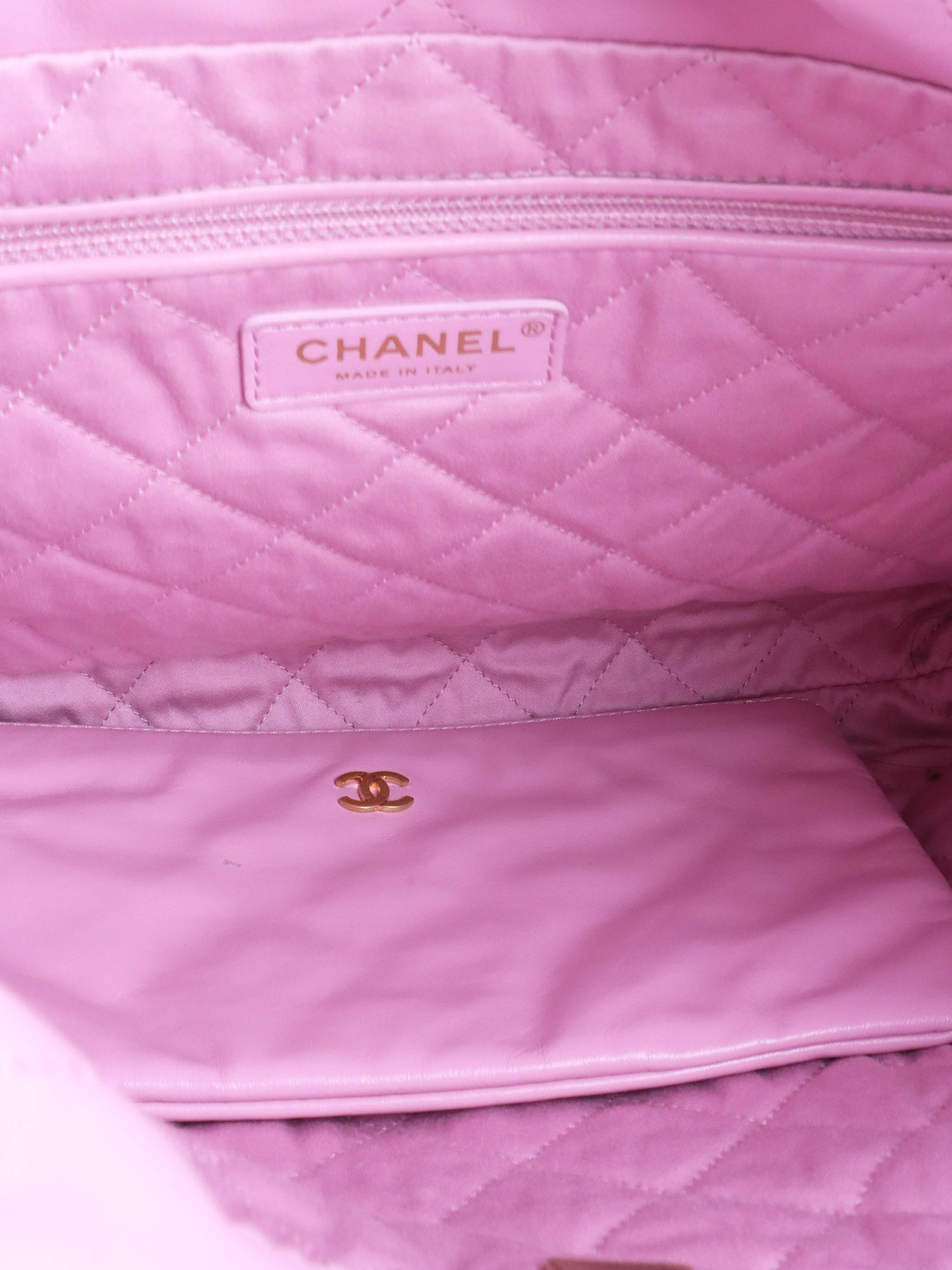 Chanel Medium Pink 22 Bag.