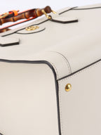 Gucci White Diana Large Tote Bag