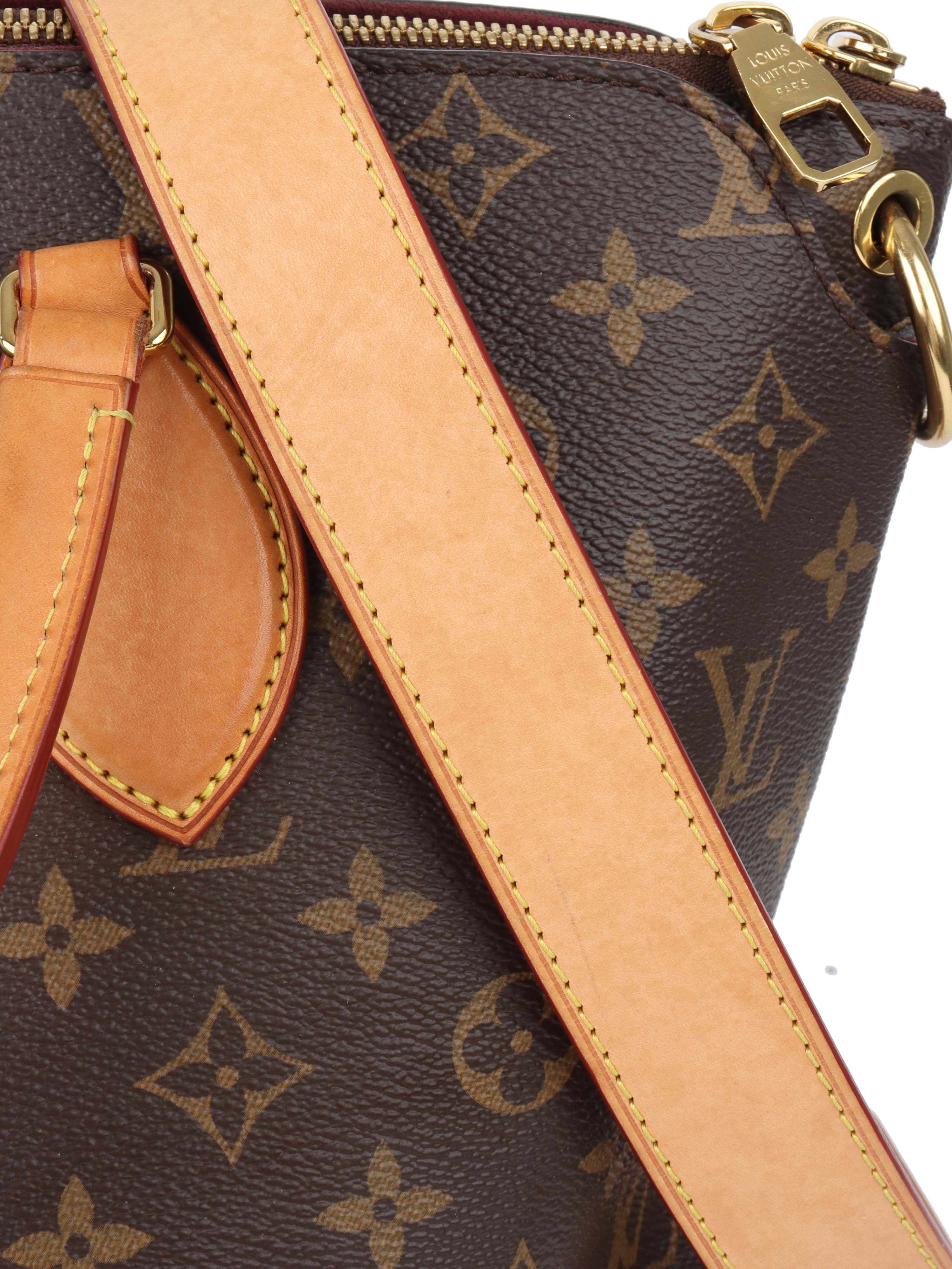 Louis Vuitton Monogram MM Flower Zipped Tote