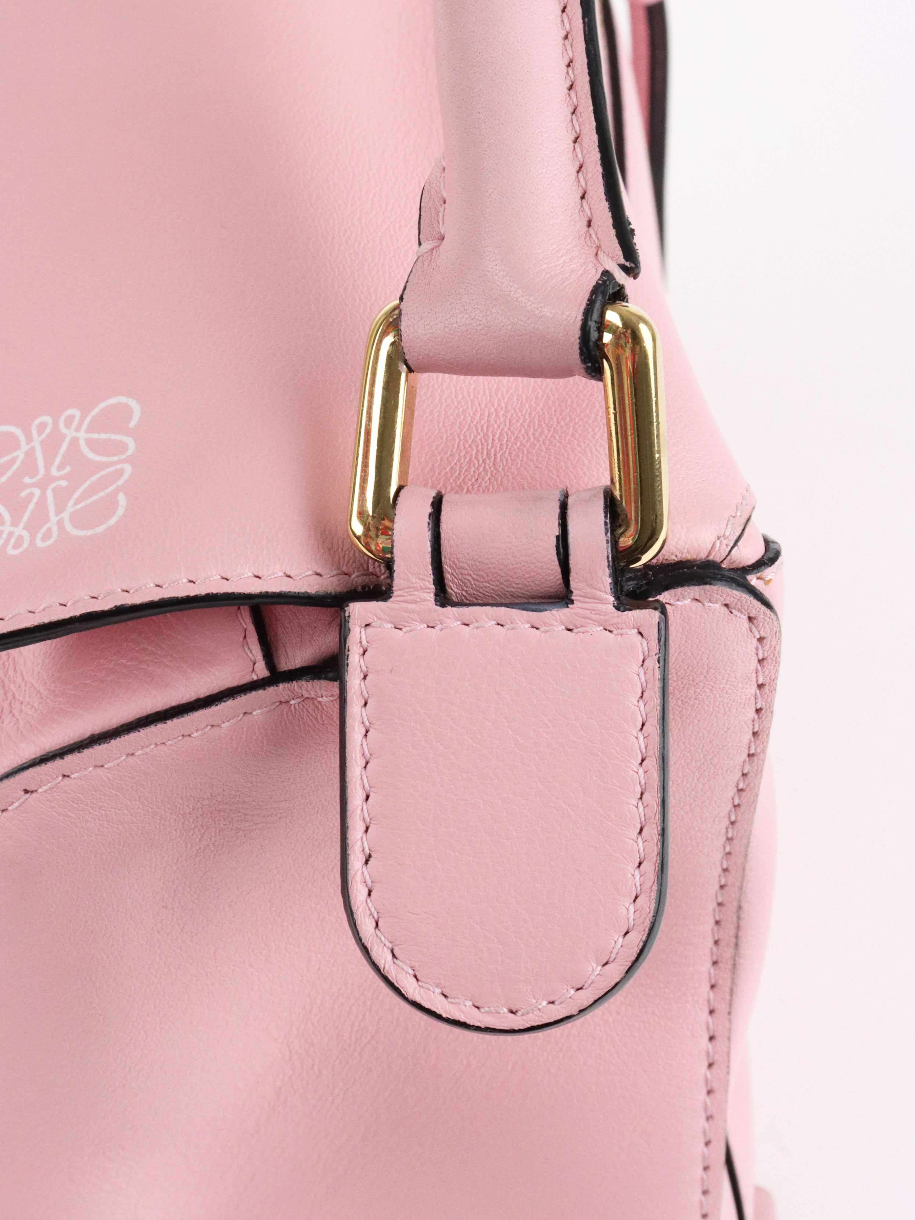 Loewe Small Soft Pink Puzzle Bag