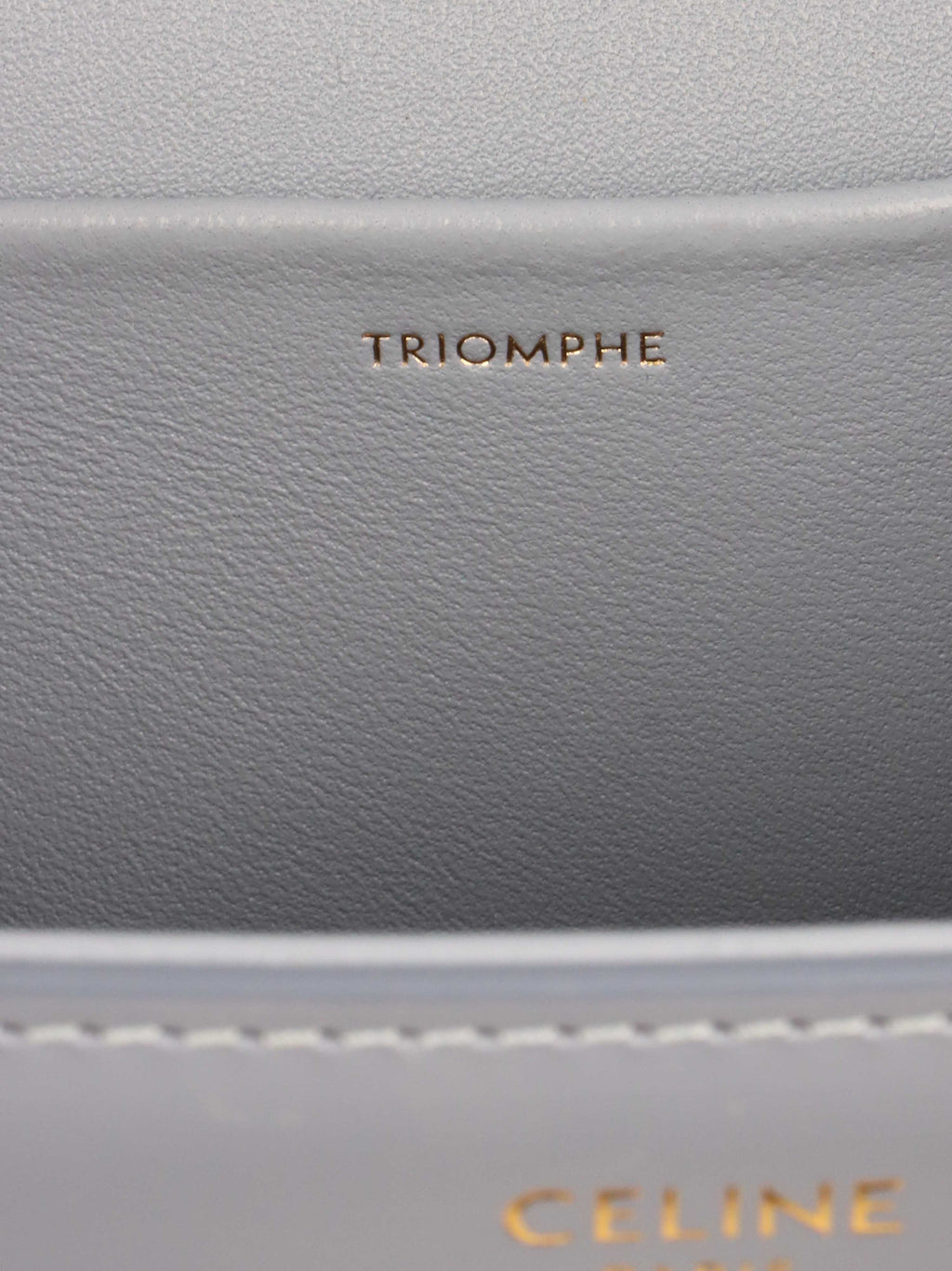 Celine Claude Shoulder Bag in Blue