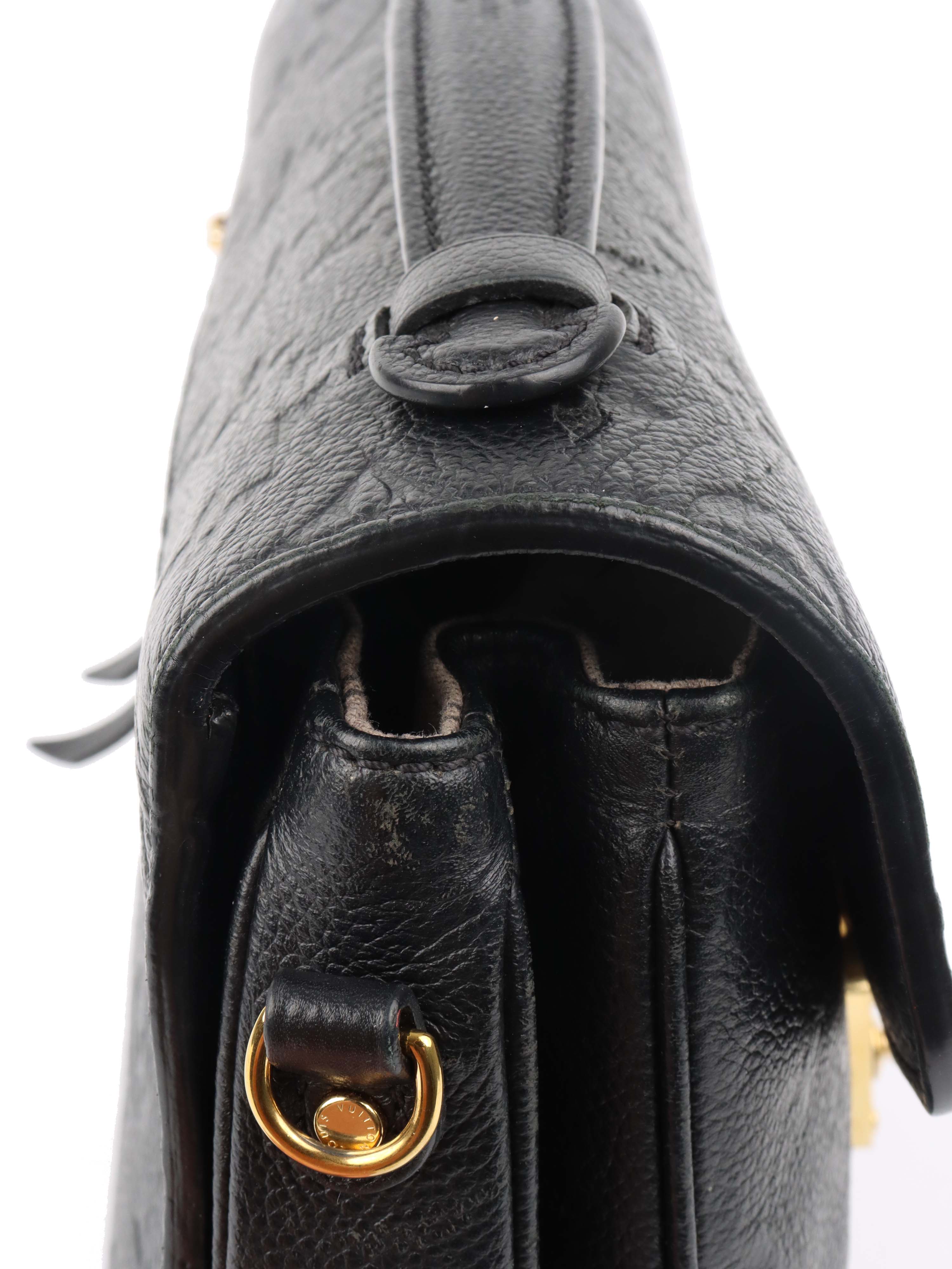 Louis Vuitton Black Pochette Métis Bag.