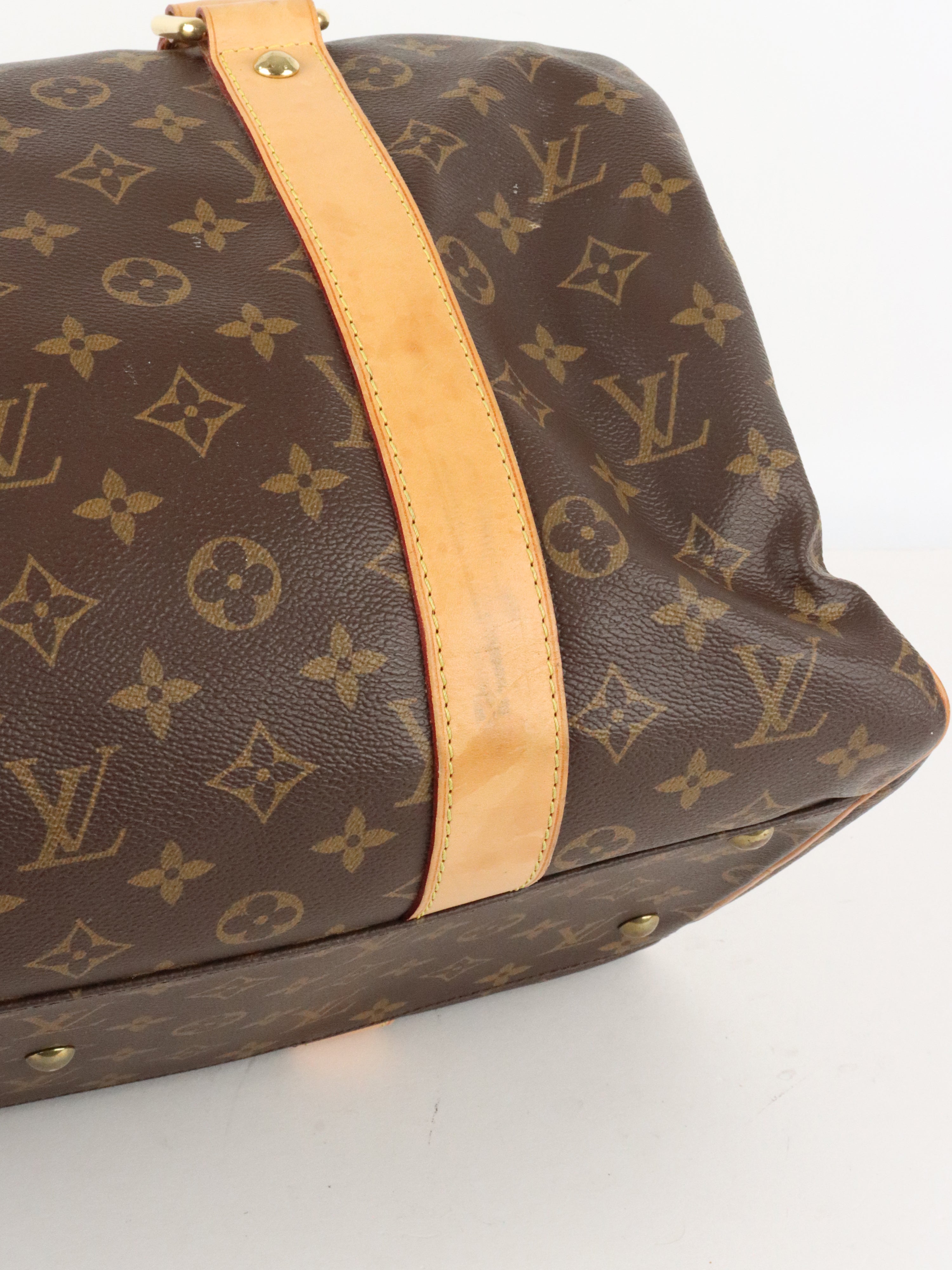 Louis Vuitton Vintage Monogram Carryall Duffle Bag
