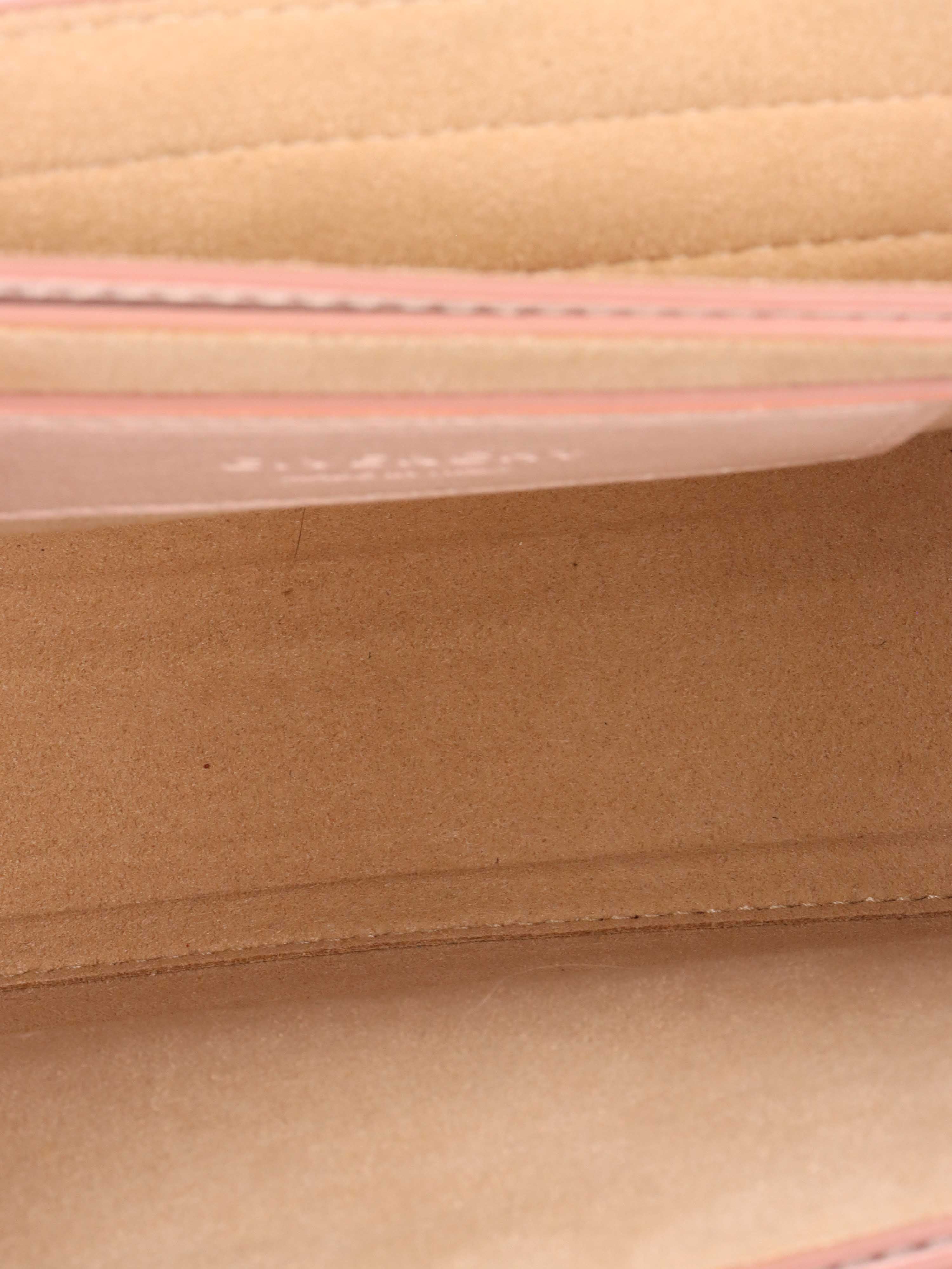 Givenchy Light Pink GV3 Shoulder Bag.