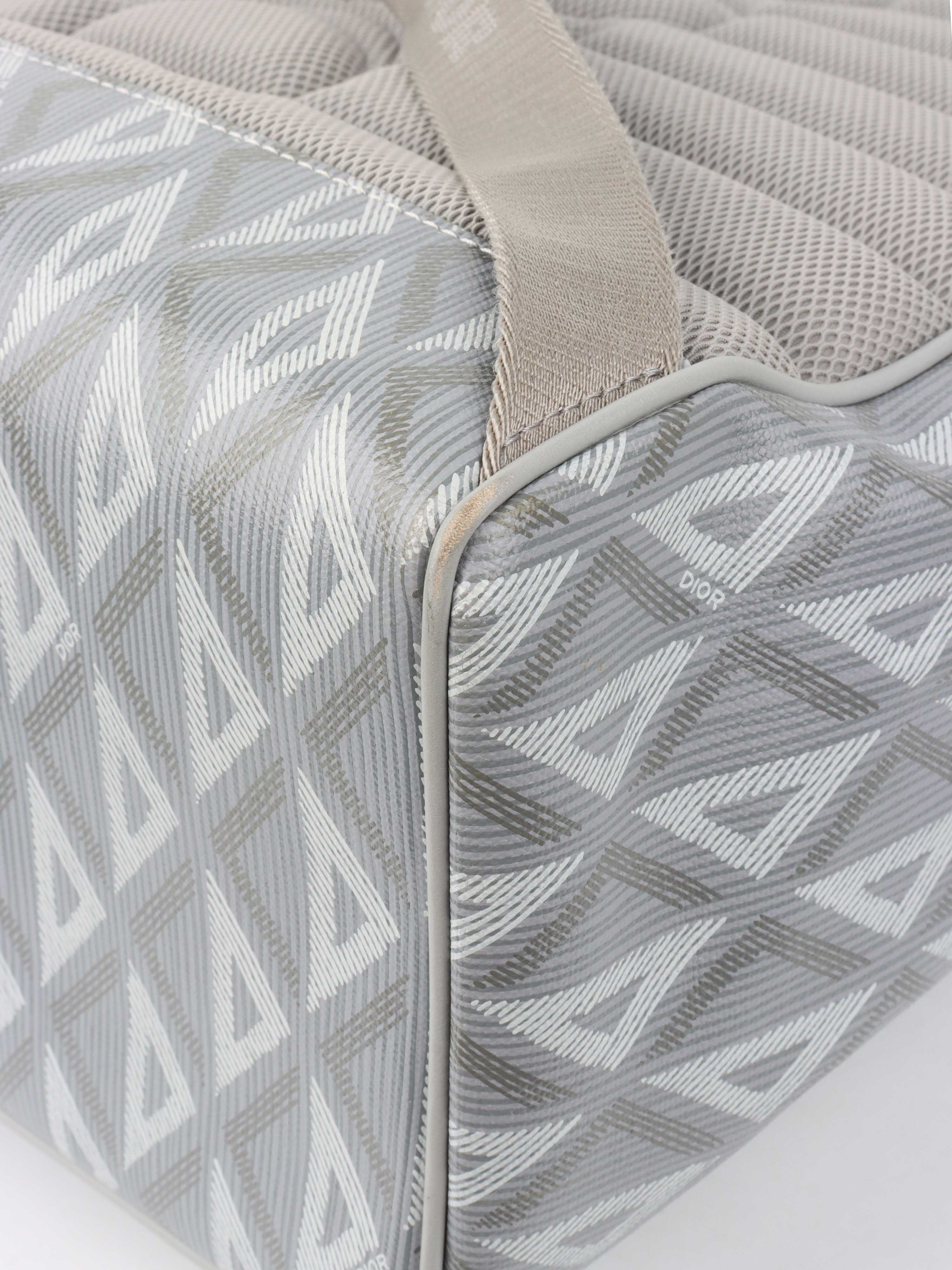 Dior Silver 'Hit The Road' Backpack.