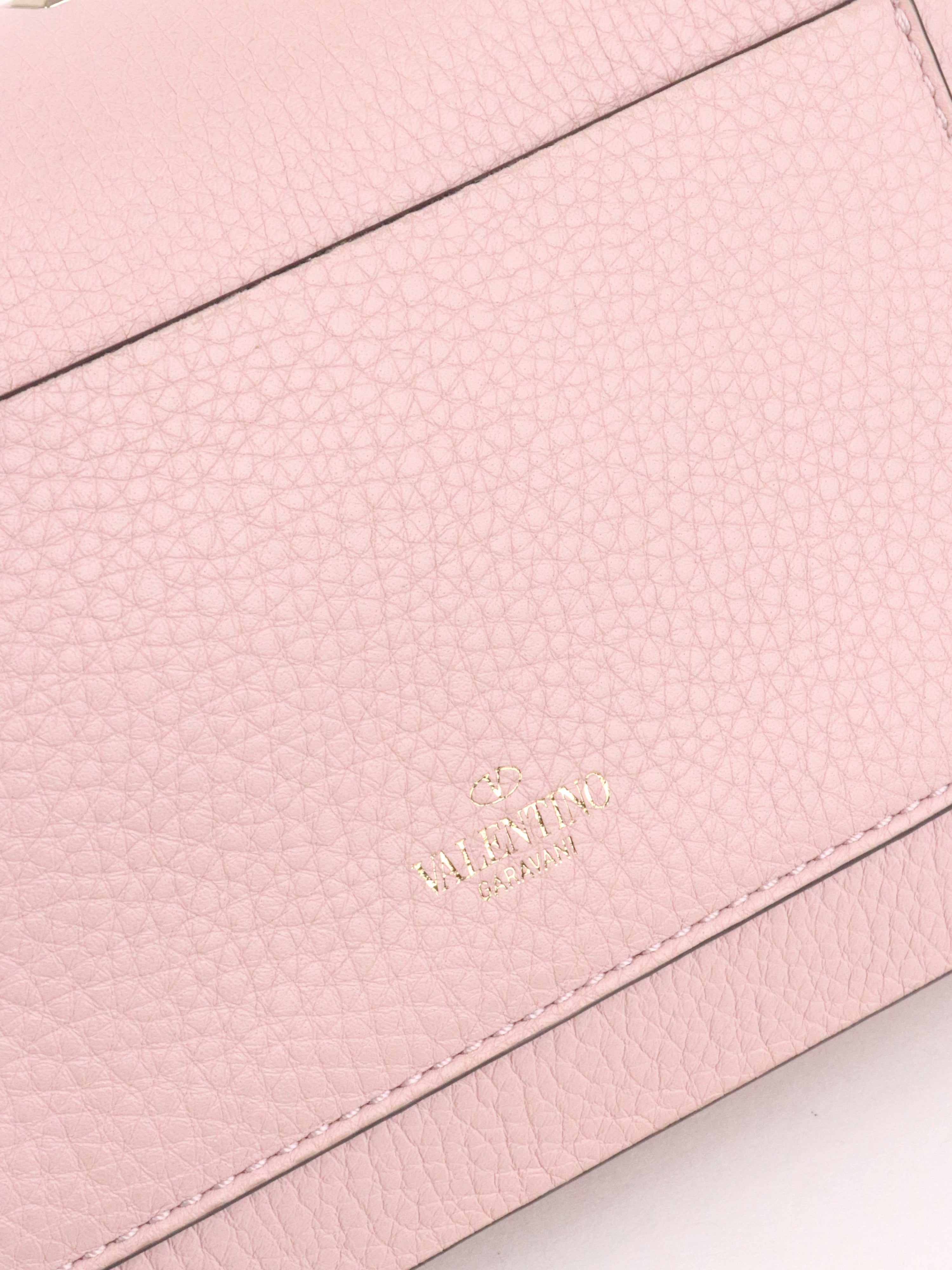 Valentino Rose Quartz Rockstuds Crossbody Bag