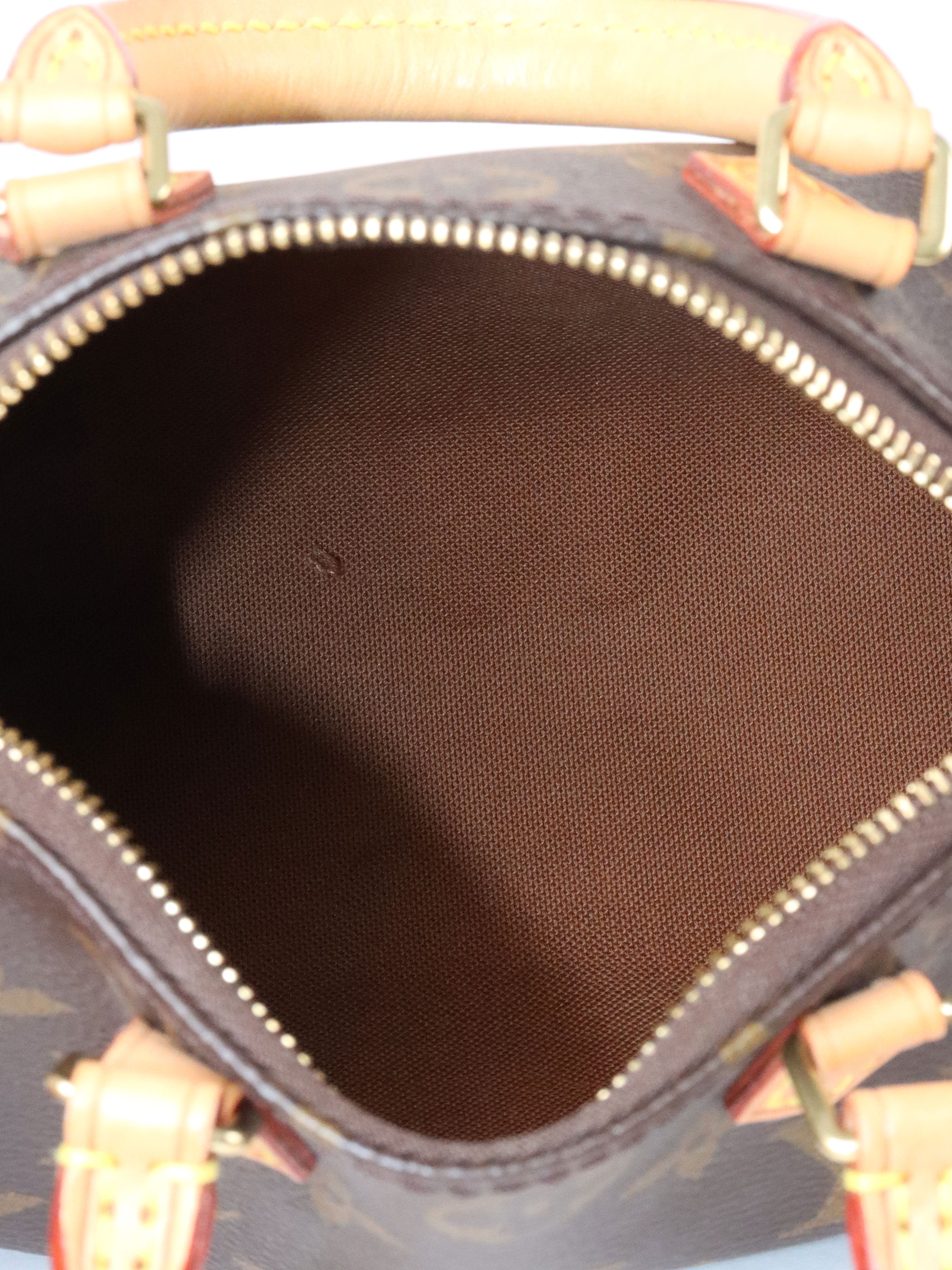 Louis Vuitton Monogram Nano Speedy