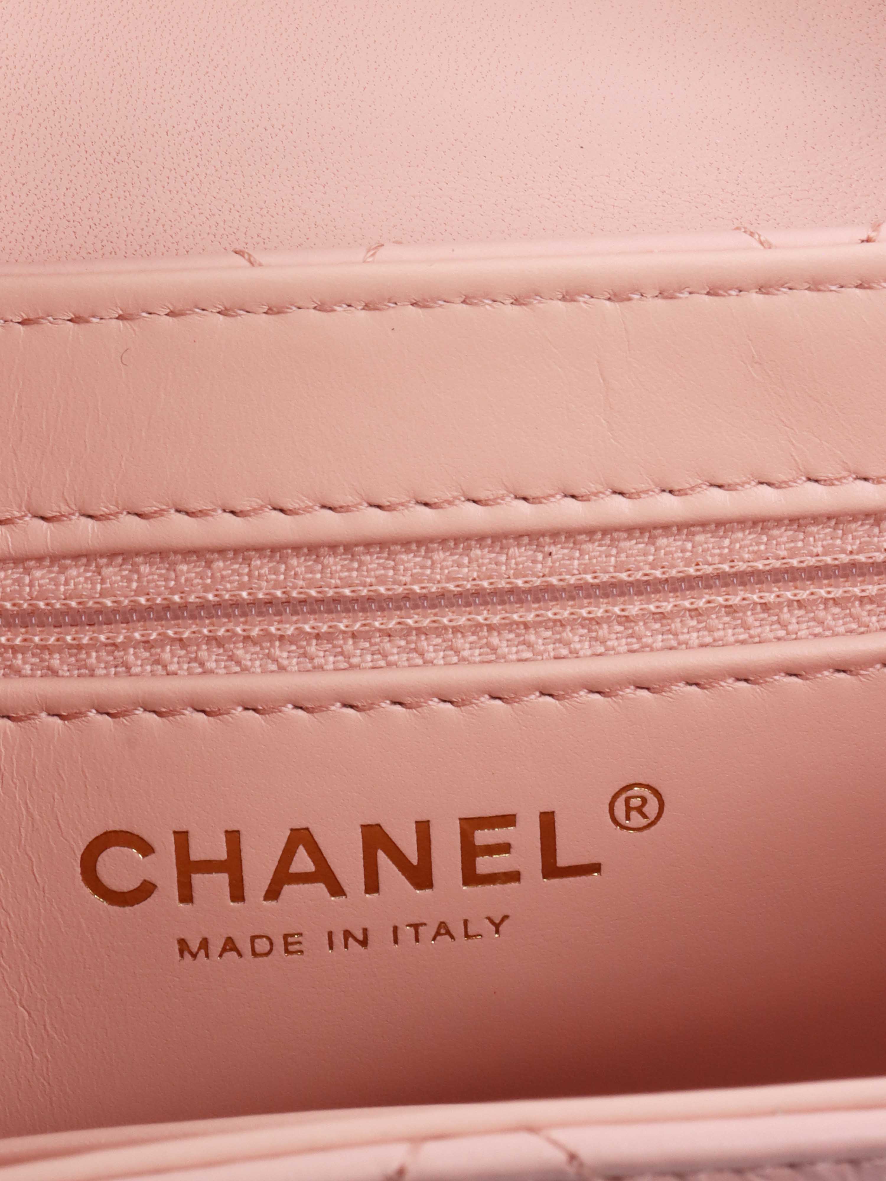 Chanel Small Pink Kelly Bag.