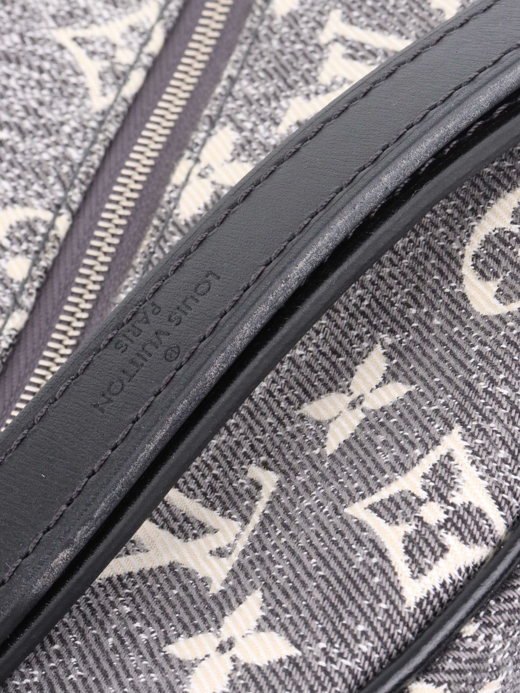 Louis Vuitton Black Denim Loop Bag.