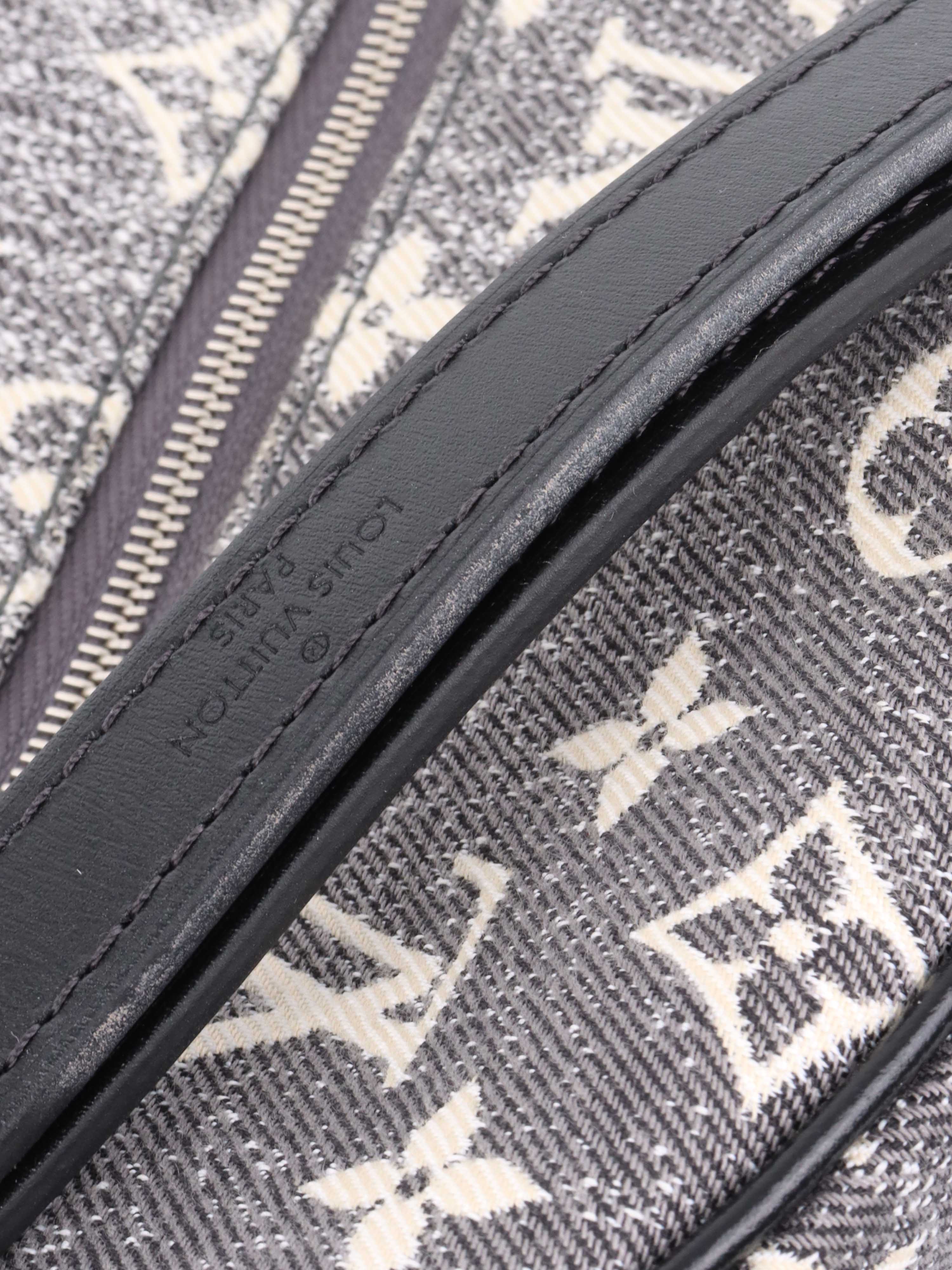 Louis Vuitton Black Denim Loop Bag.
