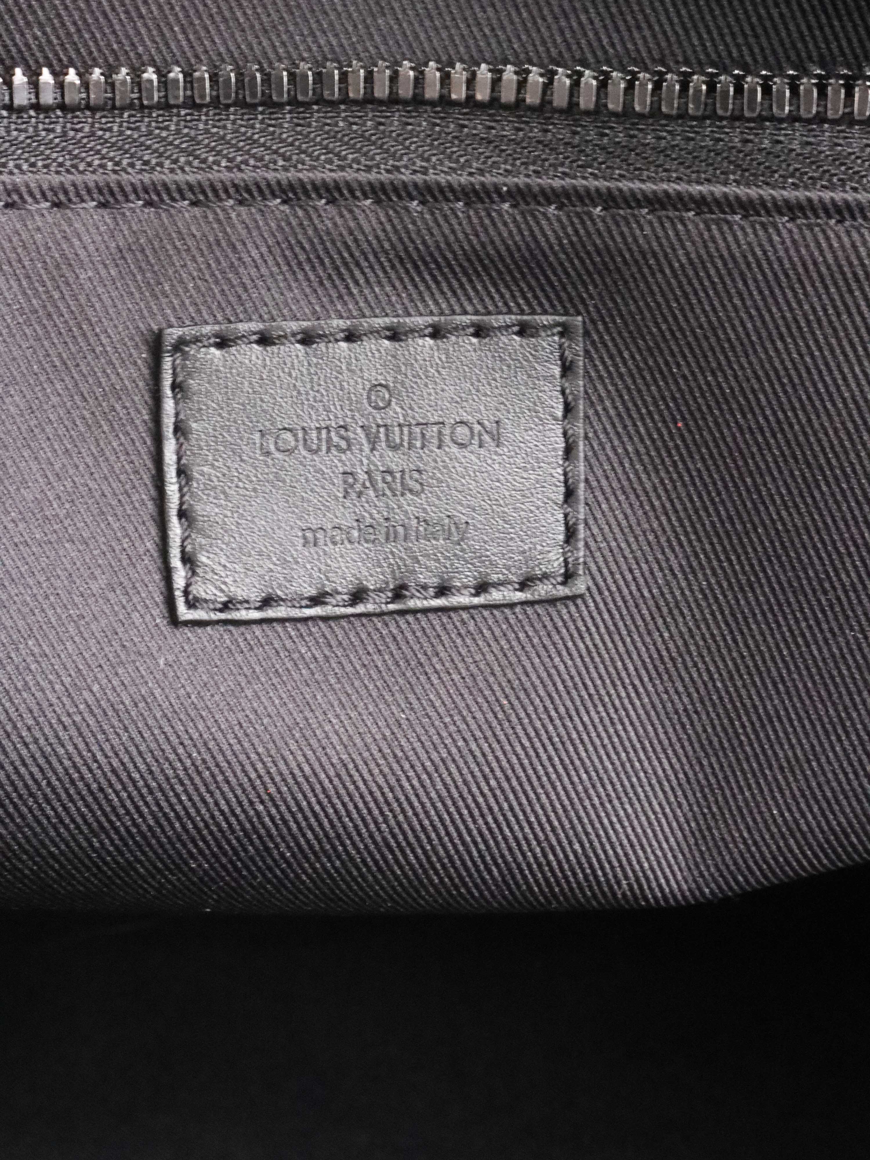 Louis Vuitton Saumur Tote Monogram Eclipse