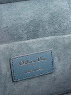 Dior Deep Blue Travel Vanity Case with Shoulder Strap.